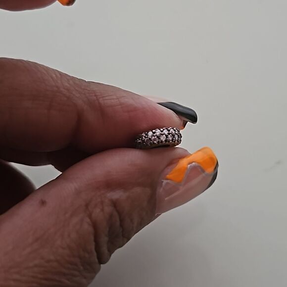 Pandora Authentic Sparkling Pink Spacer Charm With Stones - Picture 7 of 16